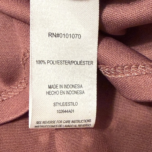 Mimi Chica Smocked Surplice Mini Dress XL Mauve - Picture 5 of 7